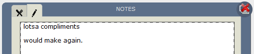 notes